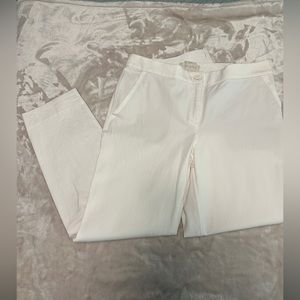 Talbots White Capris